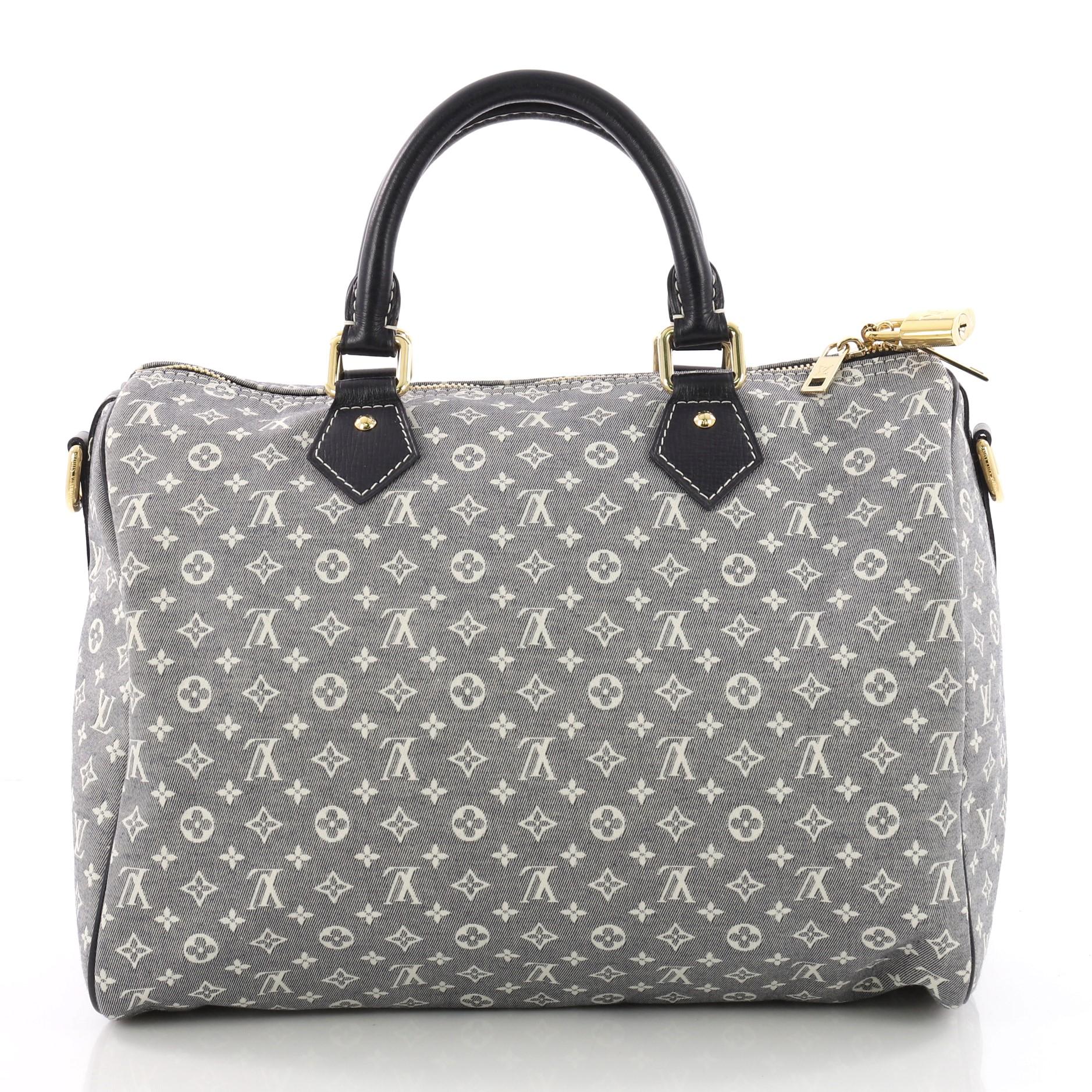  Louis Vuitton Speedy Bandouliere Bag Monogram Idylle 30 In Good Condition In NY, NY