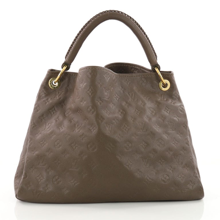 Louis Vuitton Artsy Handbag Monogram Empreinte Leather MM For Sale at 1stdibs