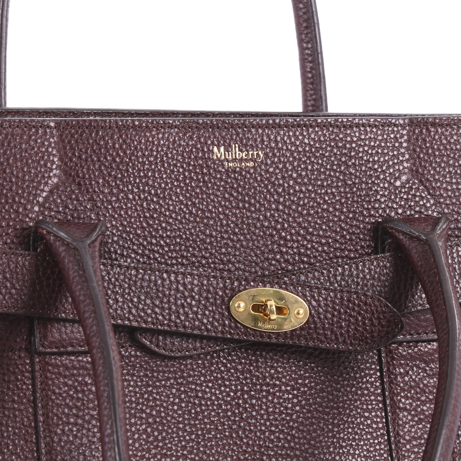  Mulberry Bayswater Zipped Tote Leather Medium 3