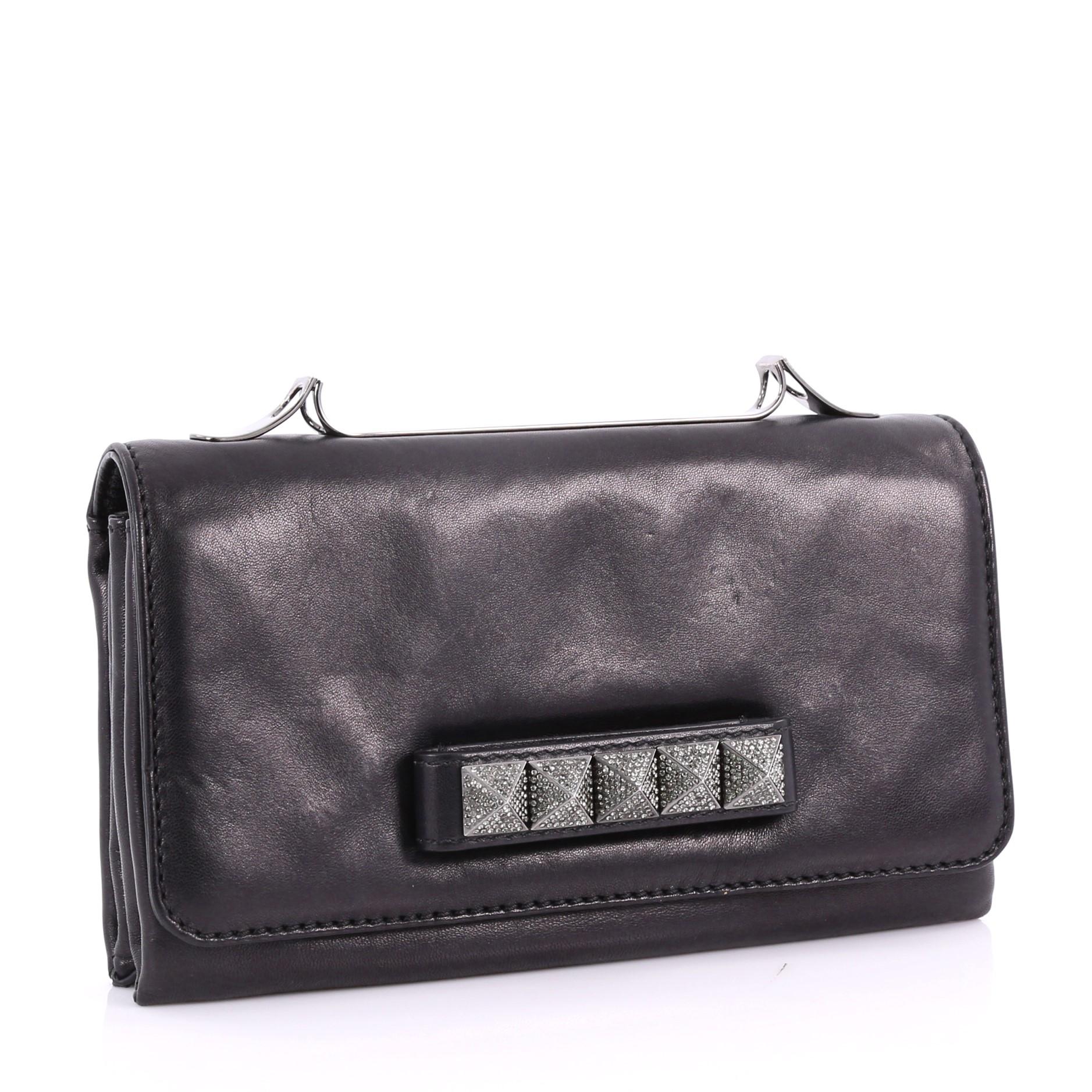 Black Louis Vuitton Zippy Wallet Monogram Empreinte Leather 