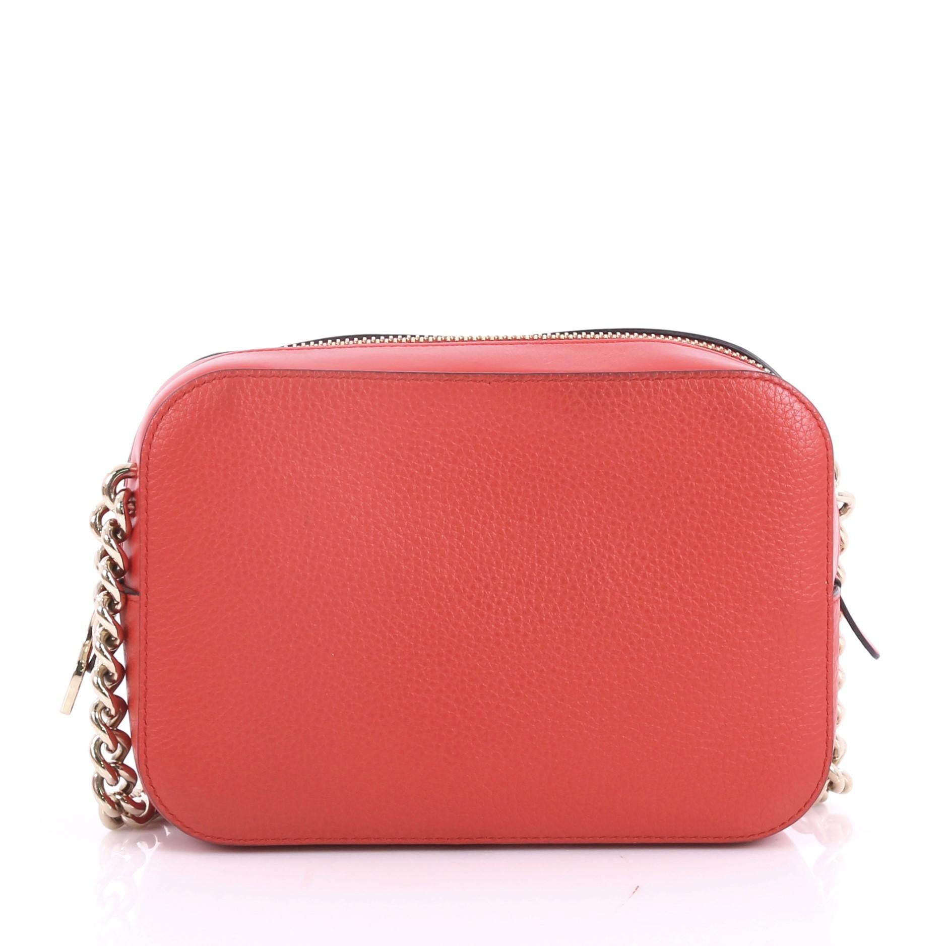 Christian Louboutin Rubylou Crossbody Bag Leather Mini In Good Condition In NY, NY