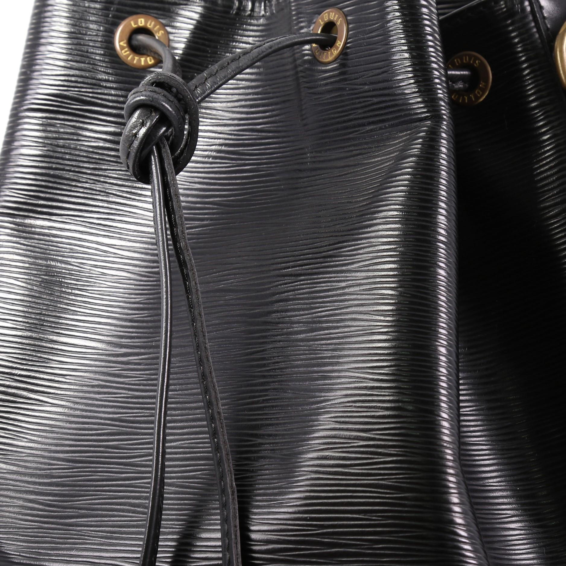 Louis Vuitton Noe Handbag Epi Leather Large, 2