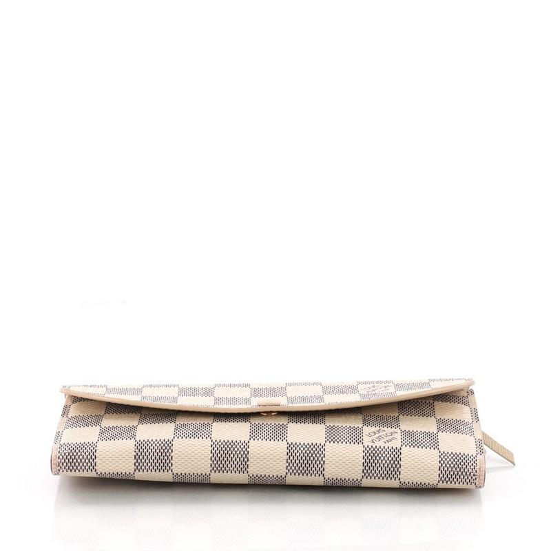 Women's or Men's Louis Vuitton Emilie Wallet Damier