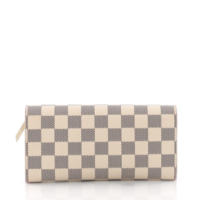 Louis Vuitton Emilie Wallet Damier In Good Condition In NY, NY