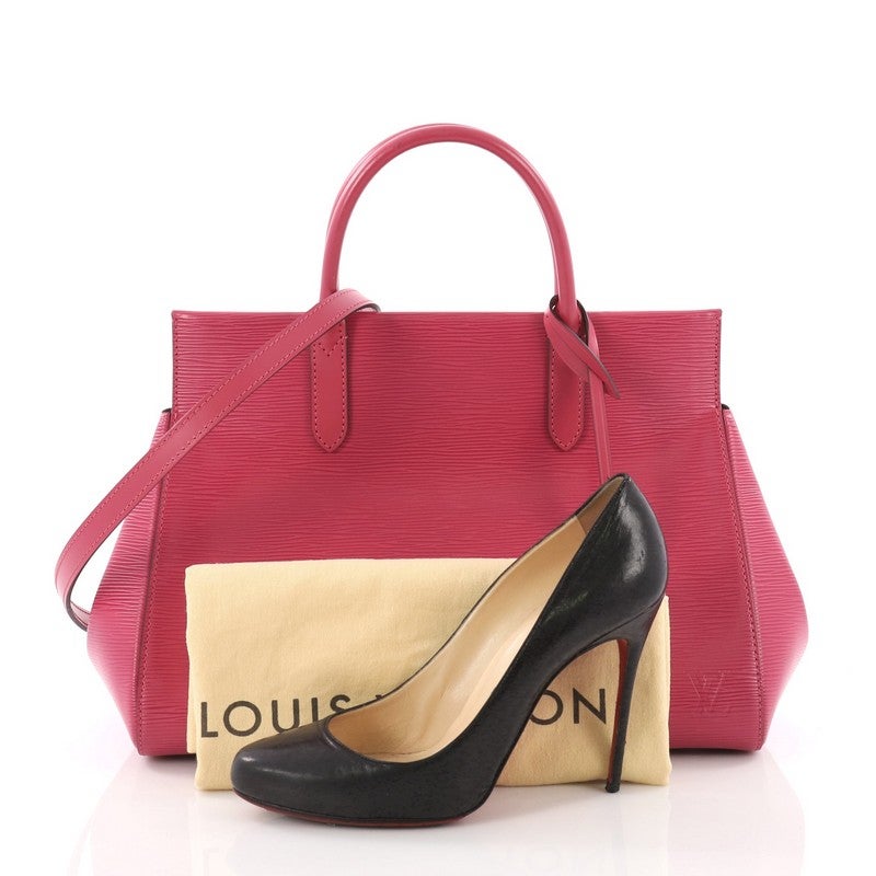 Louis Vuitton Kleber Handbag Epi Leather Mm At 1stdibs