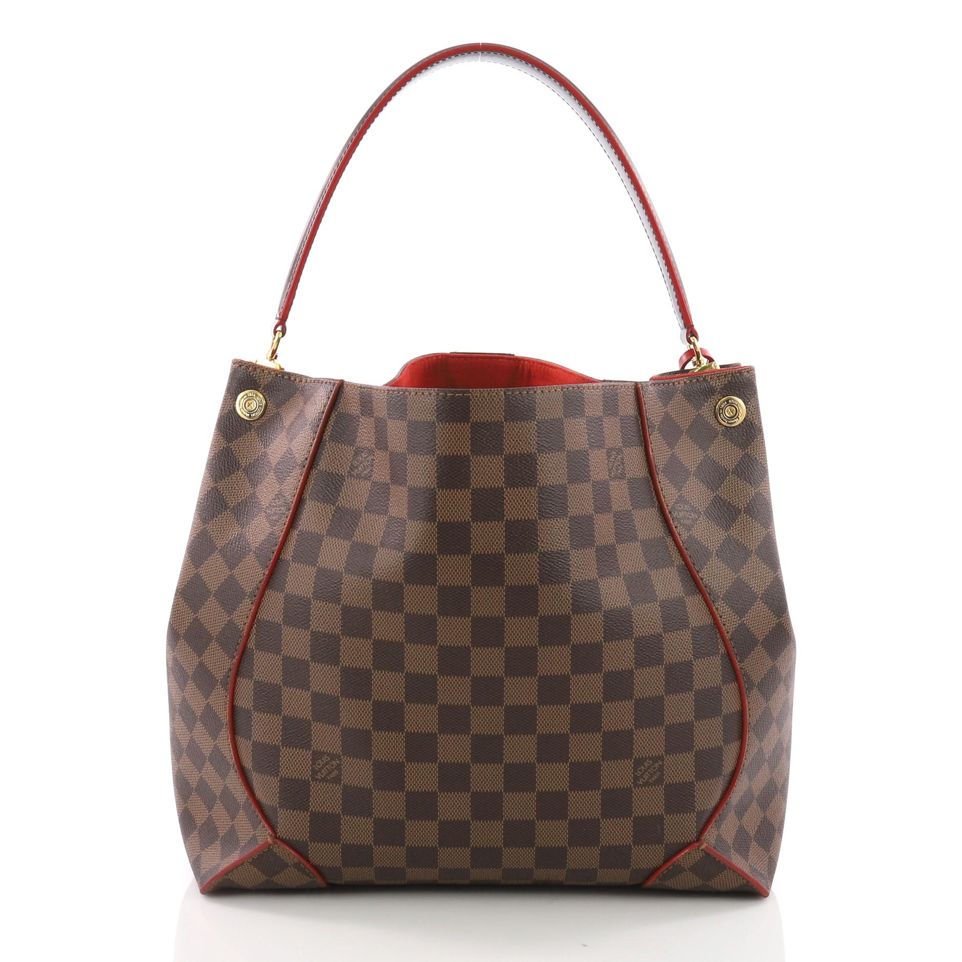 Louis Vuitton Caissa Hobo Damier In Good Condition In NY, NY