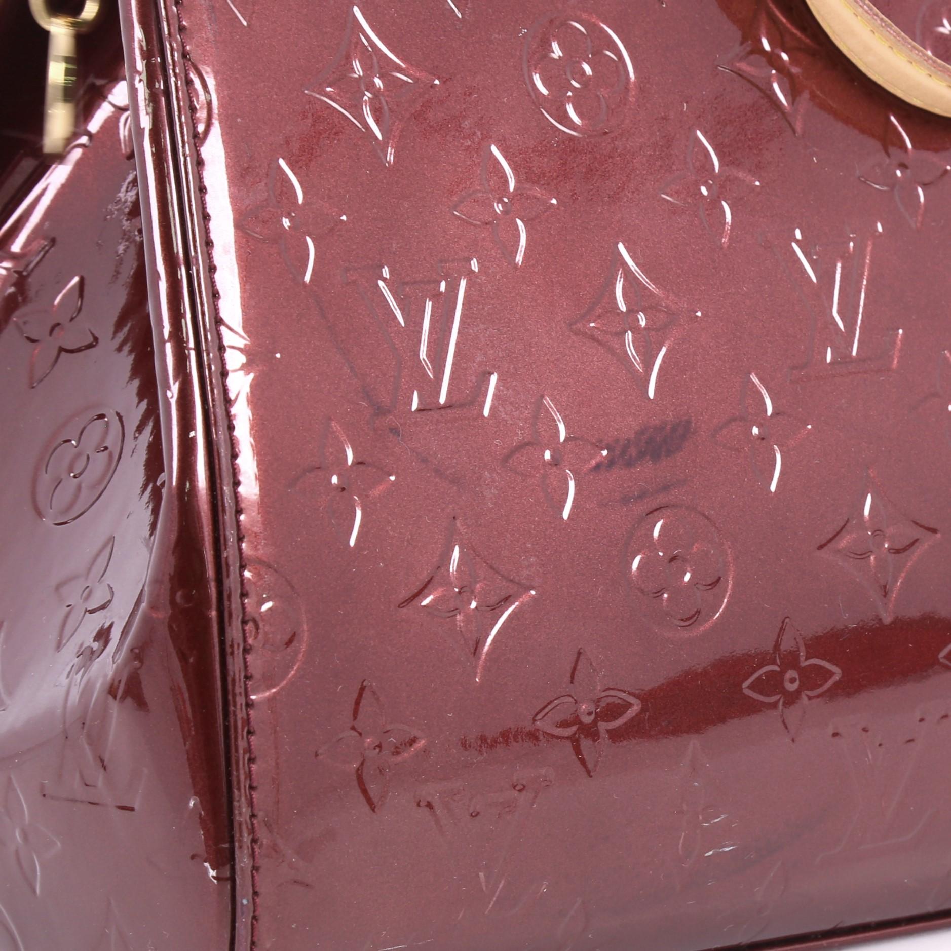 Louis Vuitton Brea Handbag Monogram Vernis MM 3