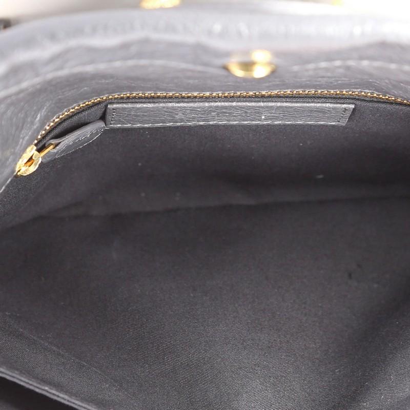 Balenciaga Envelope Strap Clutch Giant Studs Leather In Excellent Condition In NY, NY