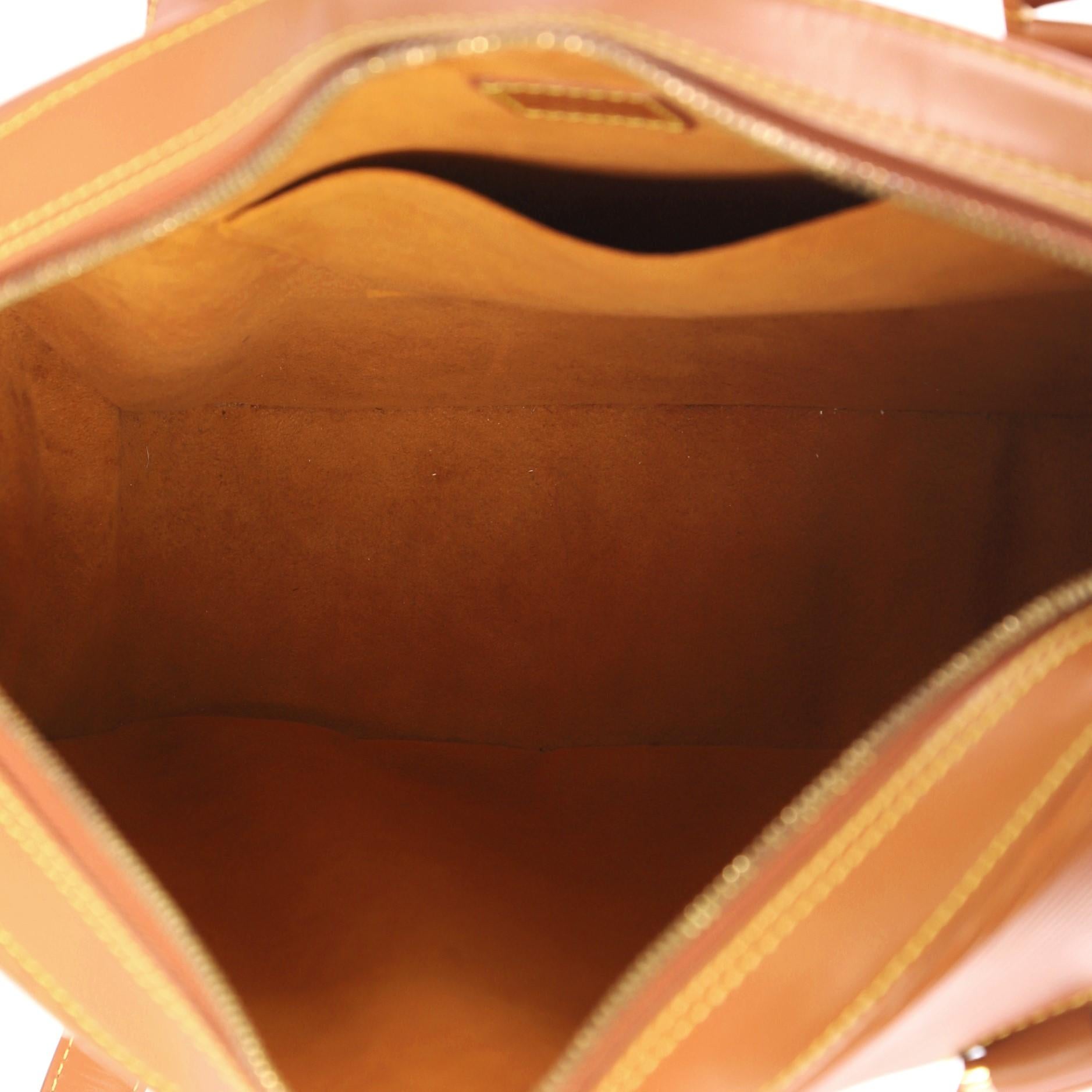 Louis Vuitton Voltaire Handbag Epi Leather 1