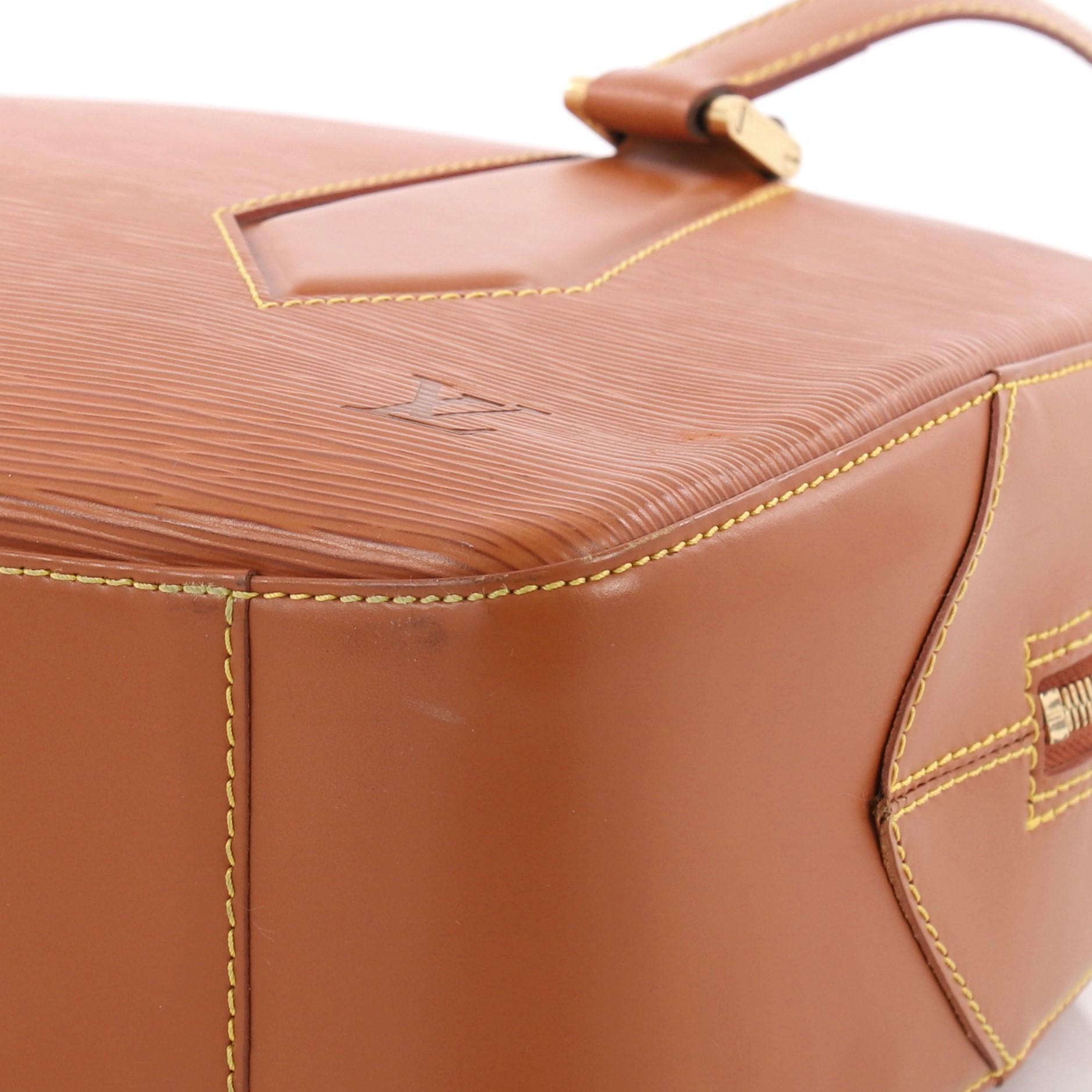 Louis Vuitton Voltaire Handbag Epi Leather 2
