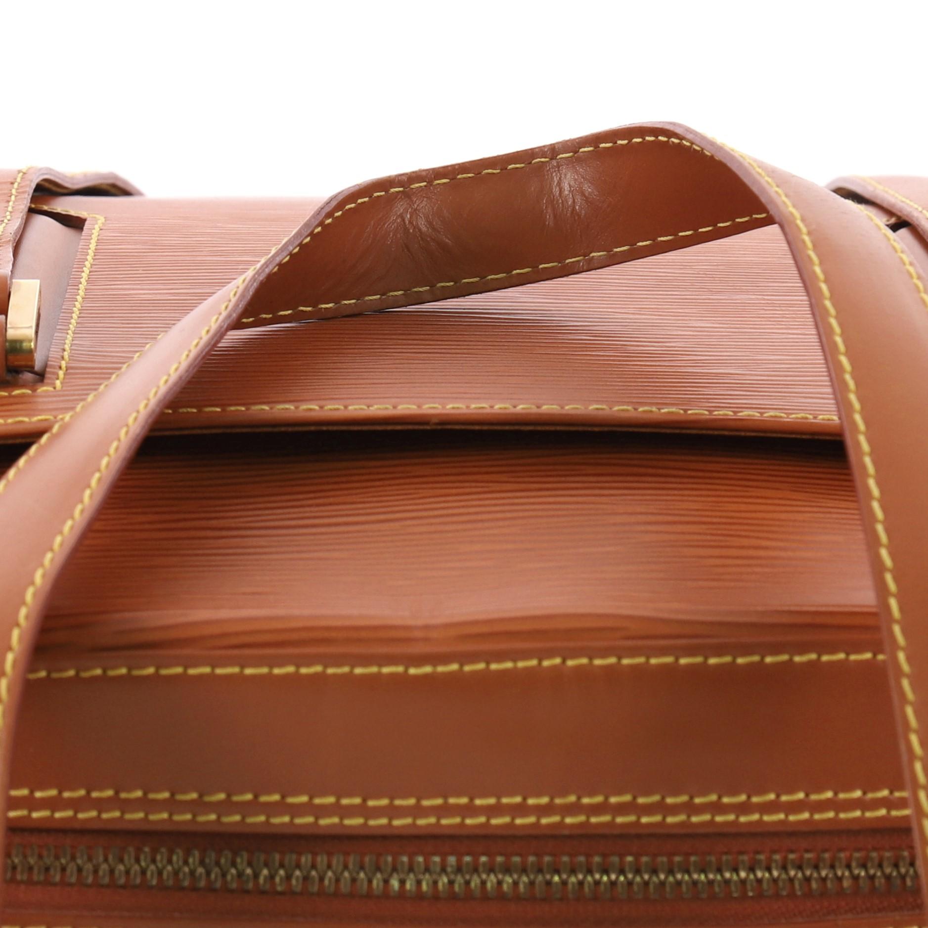 Louis Vuitton Voltaire Handbag Epi Leather 3