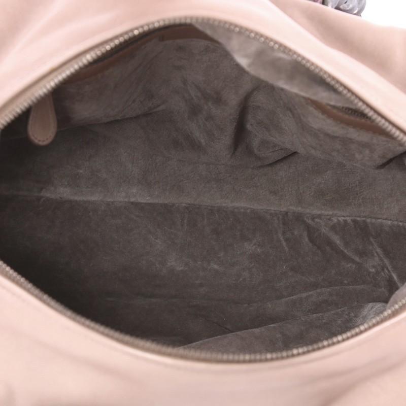 Bottega Veneta Chain Strap Shoulder Bag Leather with Crocodile Medium 1