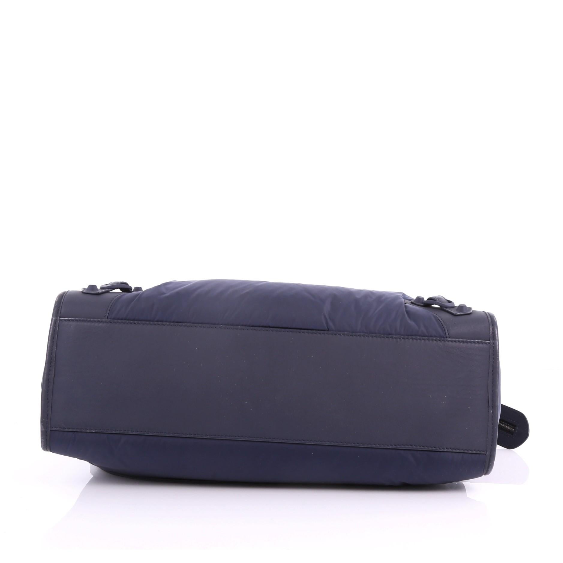 Women's or Men's Balenciaga City Classic Studs Handbag Nylon Medium