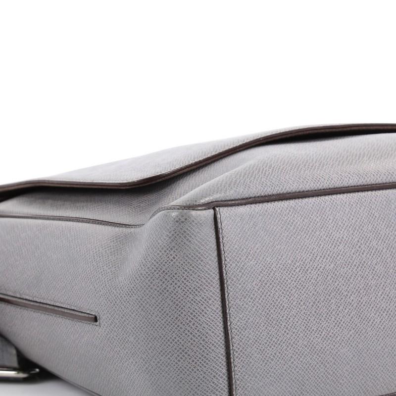 Louis Vuitton Roman Handbag Taiga Leather MM 2