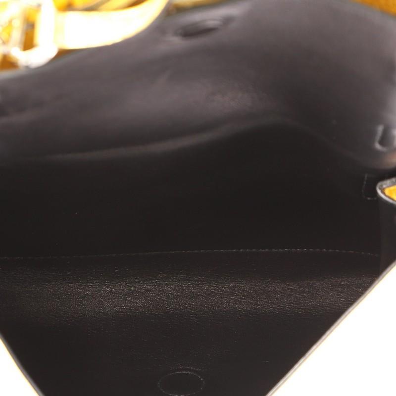 Prada Turnlock Flap Chain Bag Leather Small 4