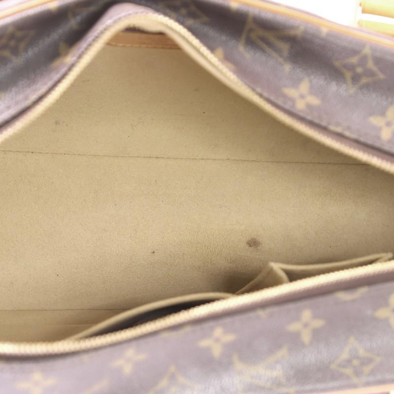 Louis Vuitton Cite Handbag Monogram Canvas GM 1