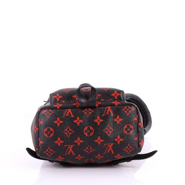 Louis Vuitton Palm Springs Backpack Limited Edition Monogram Infrarouge PM at 1stdibs