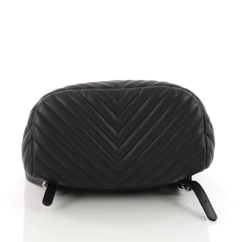Women's Chanel Urban Spirit Backpack Chevron Calfskin Large