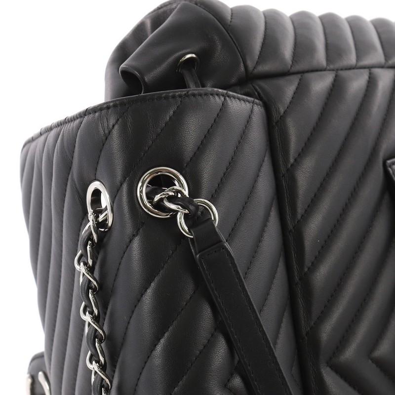 Chanel Urban Spirit Backpack Chevron Calfskin Large 1