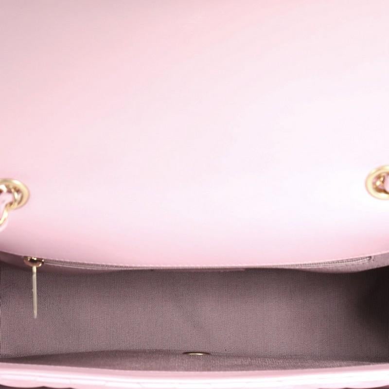 Women's Chanel Mademoiselle Chic Flap Bag Quilted Lambskin Jumbo