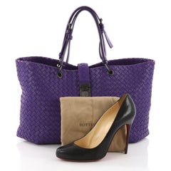 Bottega Veneta Capri Tote Intrecciato Nappa Large