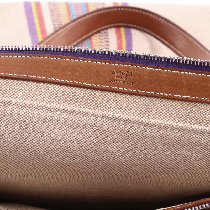 Women's Hermes Mira Ganges Tote Rainbow Toile Tall