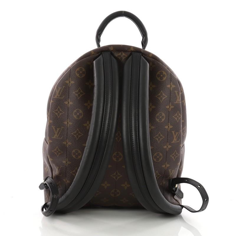  Louis Vuitton Palm Springs Backpack Monogram Canvas MM In Excellent Condition In NY, NY