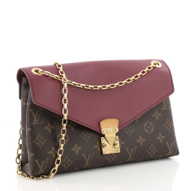louis vuitton side bag with chain