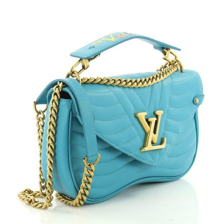 Louis Vuitton New Wave Chain Bag Quilted Leather MM at 1stDibs | louis ...