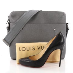 Louis Vuitton Grigori Messenger Bag Taiga Leather PM