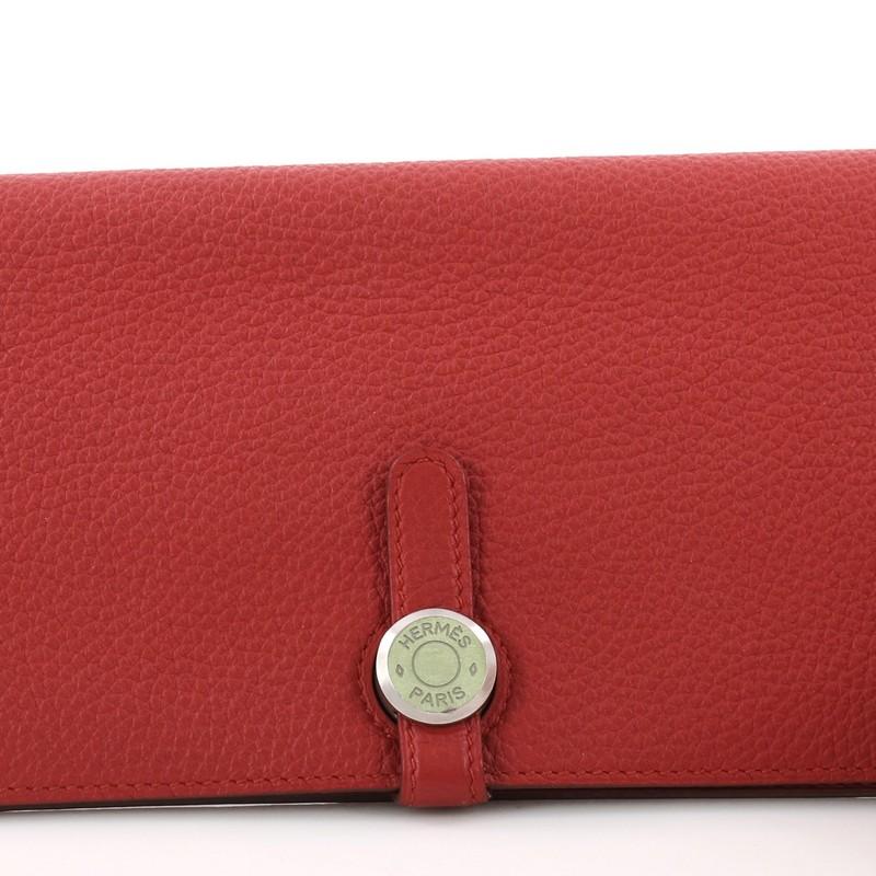 Women's Hermes Dogon Recto Verso Wallet Leather