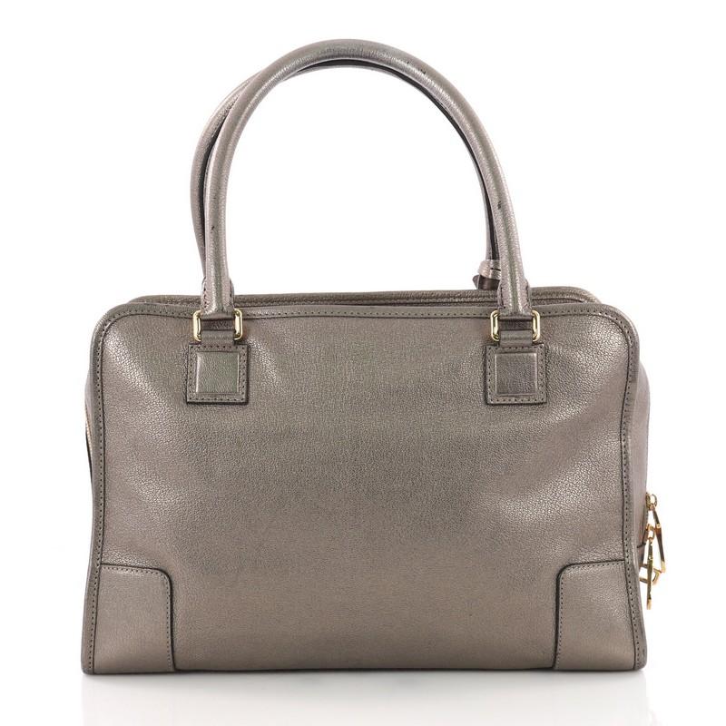 Gray Loewe Amazona Bag Leather 36