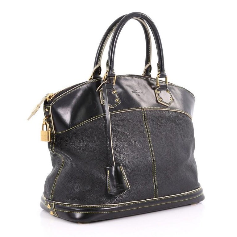 Louis Vuitton Suhali Lockit Handbag Leather MM at 1stDibs