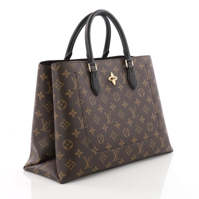 Louis Vuitton Flower Tote Monogram Canvas at 1stDibs flower tote
