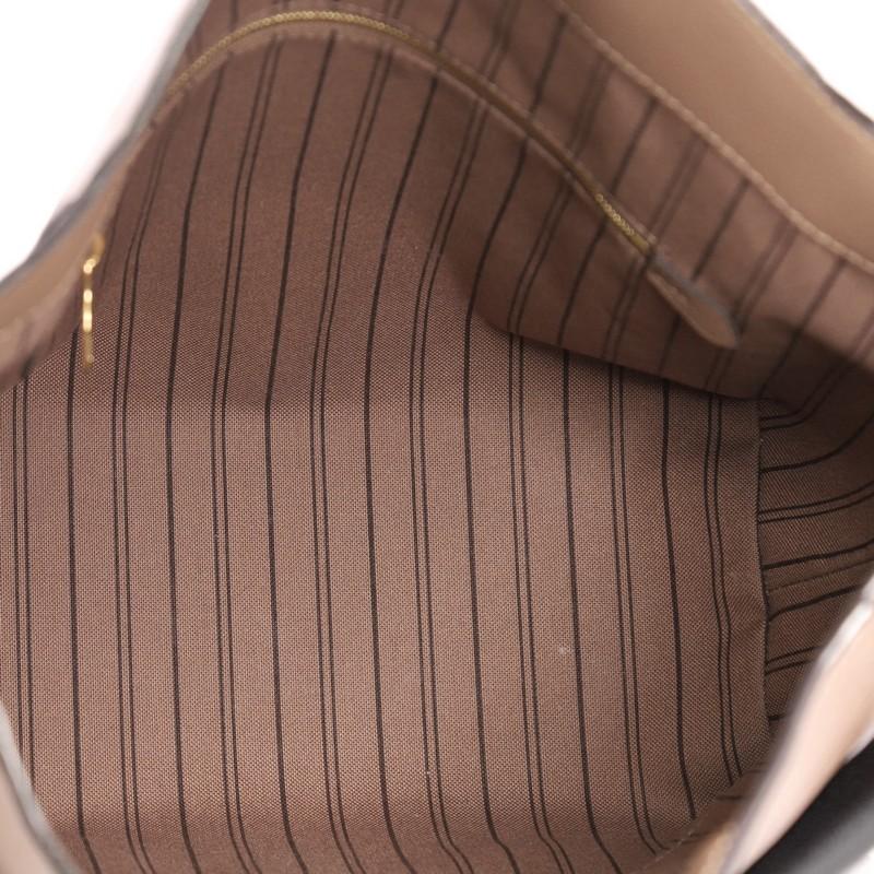 Brown Louis Vuitton Bagatelle Hobo Monogram Empreinte Leather