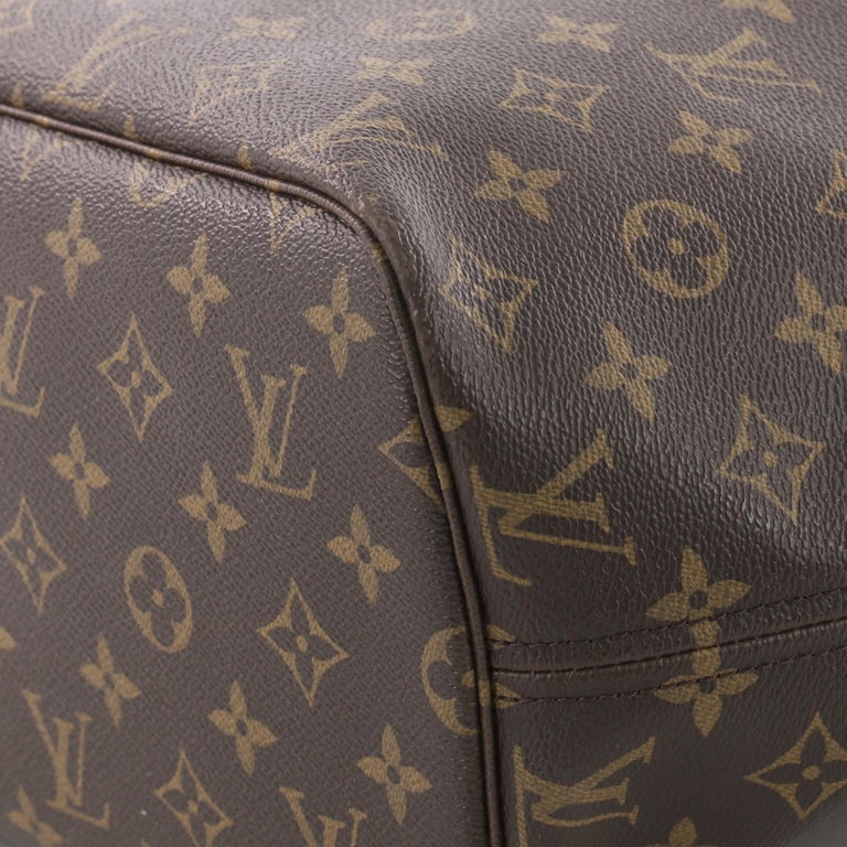 Louis Vuitton Limited Rare Stripe Monogram rayures Neverfull Tote