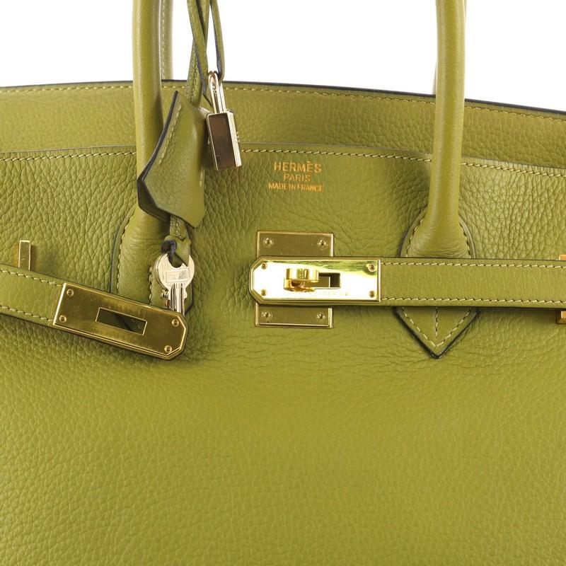 Hermes Birkin Handbag Vert Chartreuse Clemence 2