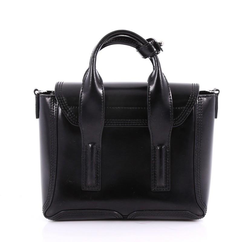 3.1 Phillip Lim Pashli Satchel Stingray and Leather Mini In Excellent Condition In NY, NY