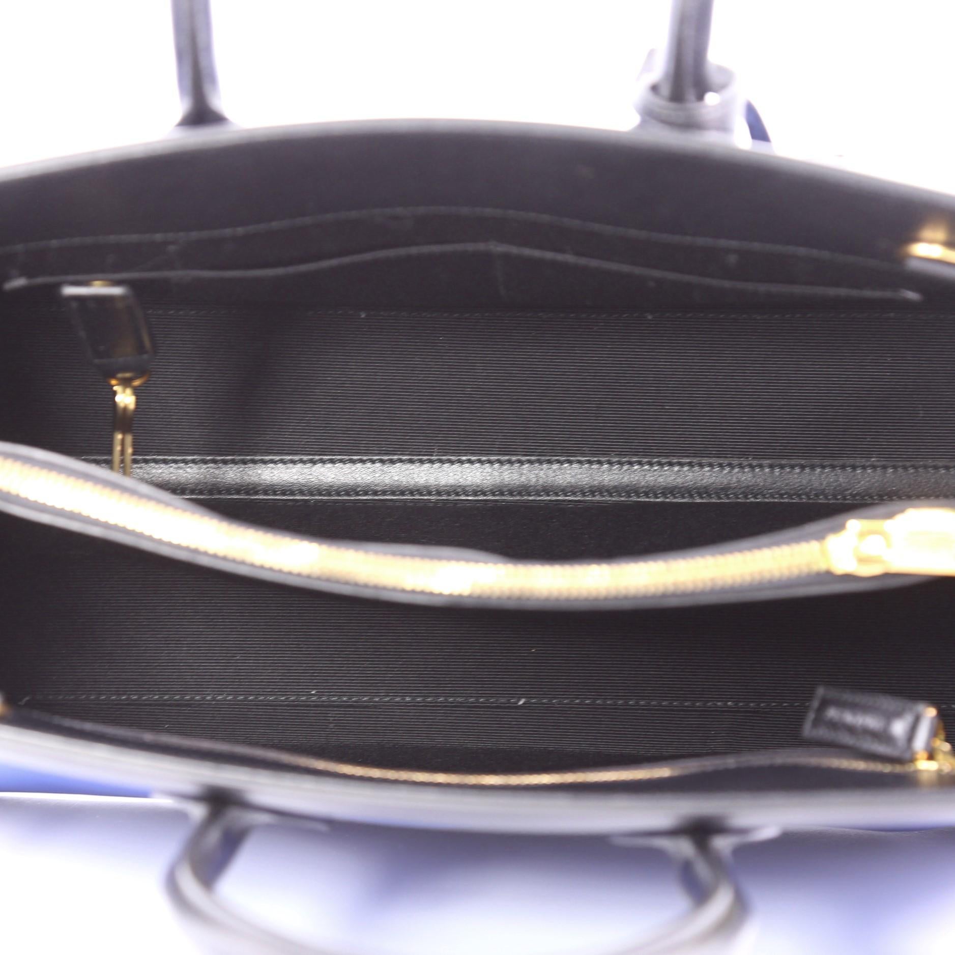 Saint Laurent Bicolor Sac de Jour Handbag Leather Small 1