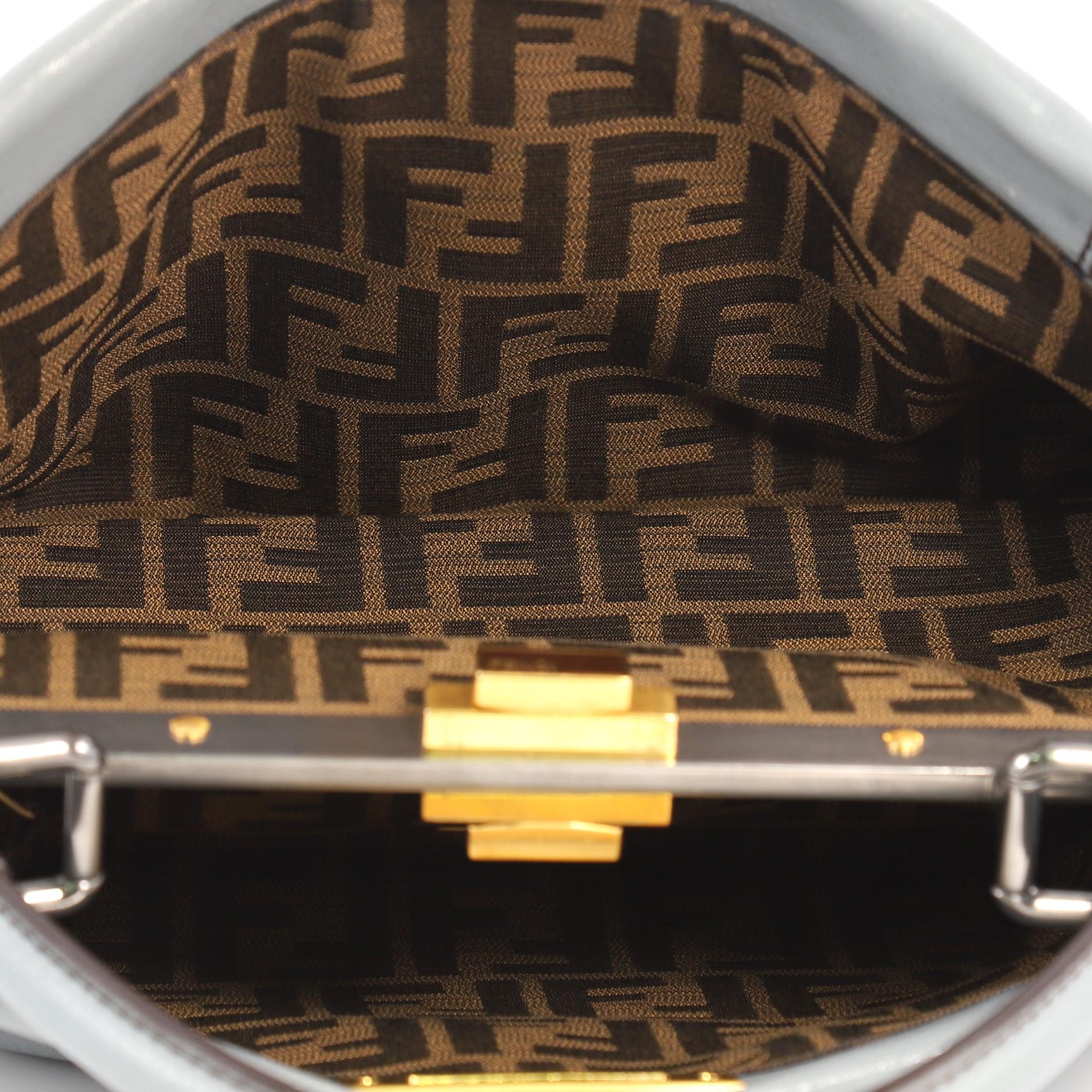 Fendi Peekaboo Handbag Ombre Leather Regular 1