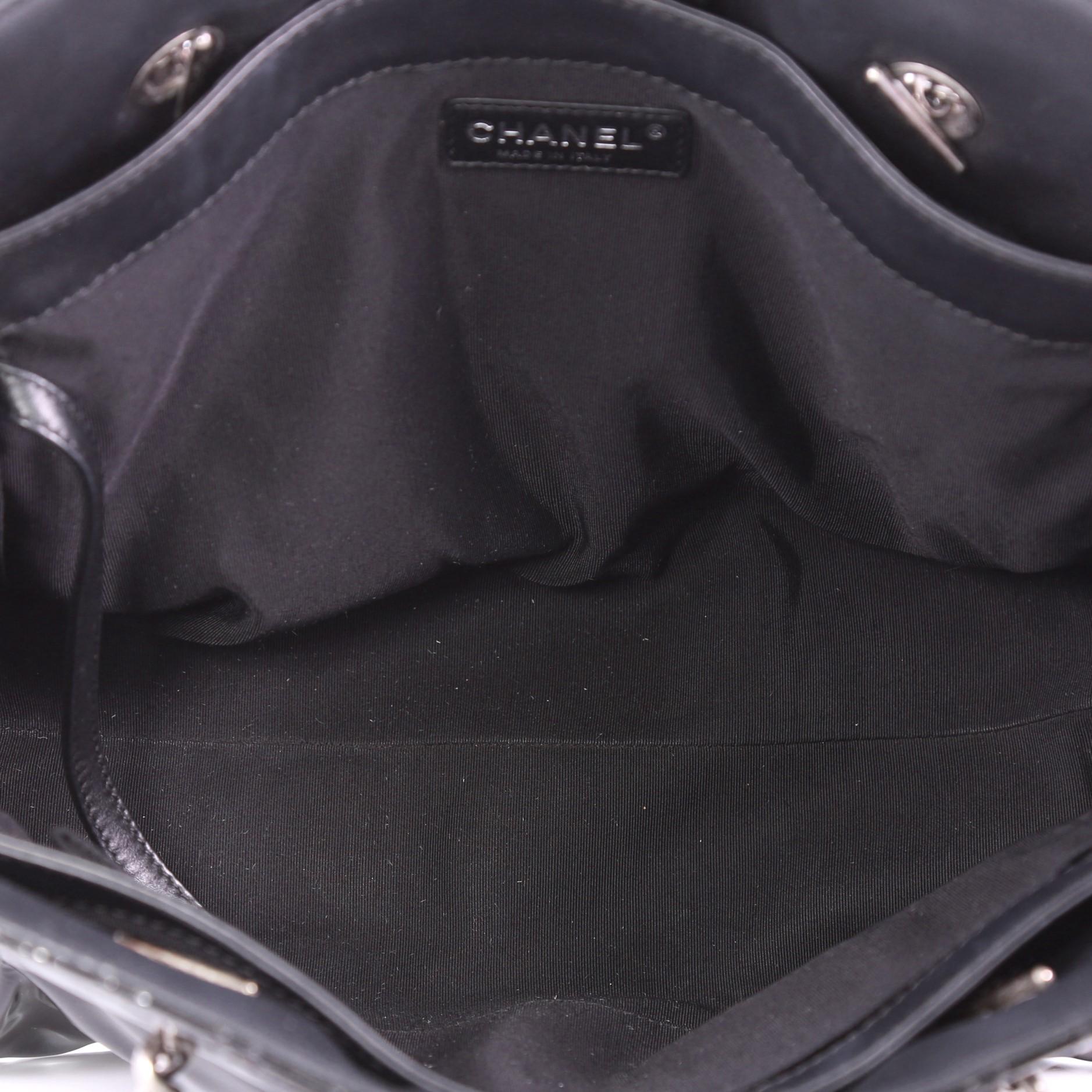 Chanel Reverso Boy Chain Tote Patent Medium 1