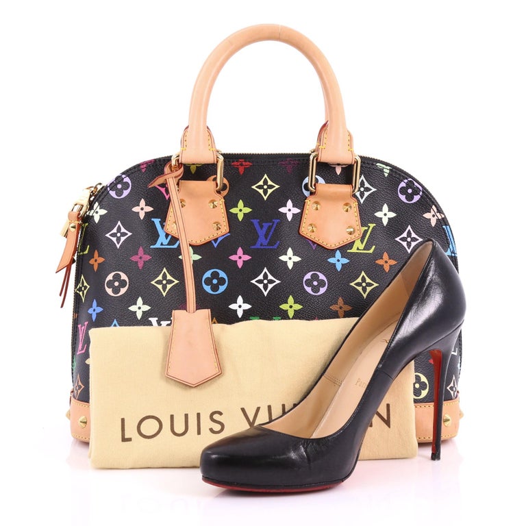 Louis Vuitton Alma NM Handbag Monogram Multicolor PM at 1stdibs