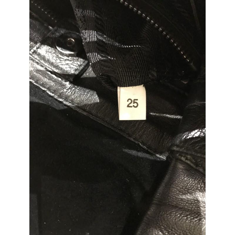 Prada Fringe Flap Shoulder Bag Nappa Leather Small 1