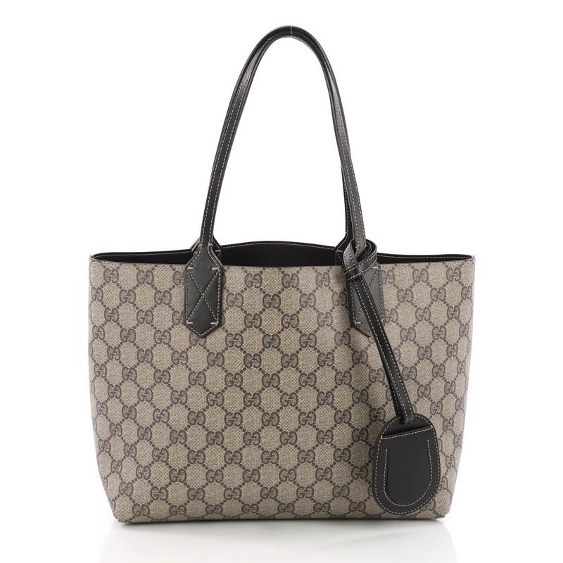 Gucci Reversible Tote GG Print Leather Small 1