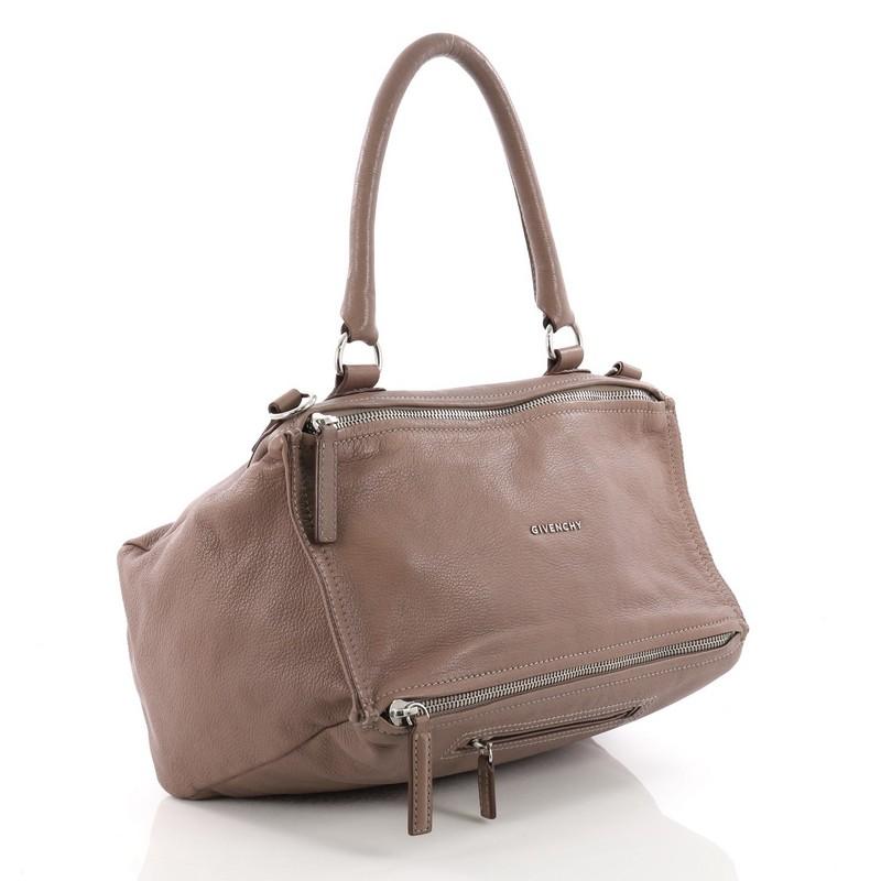 Brown Givenchy Pandora Bag Leather Medium