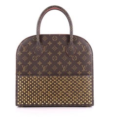 Louis Vuitton Limited Edition Christian Louboutin Shopping Bag Calf Hair