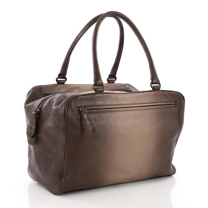 Brown Bottega Veneta Brera Handbag Leather Medium