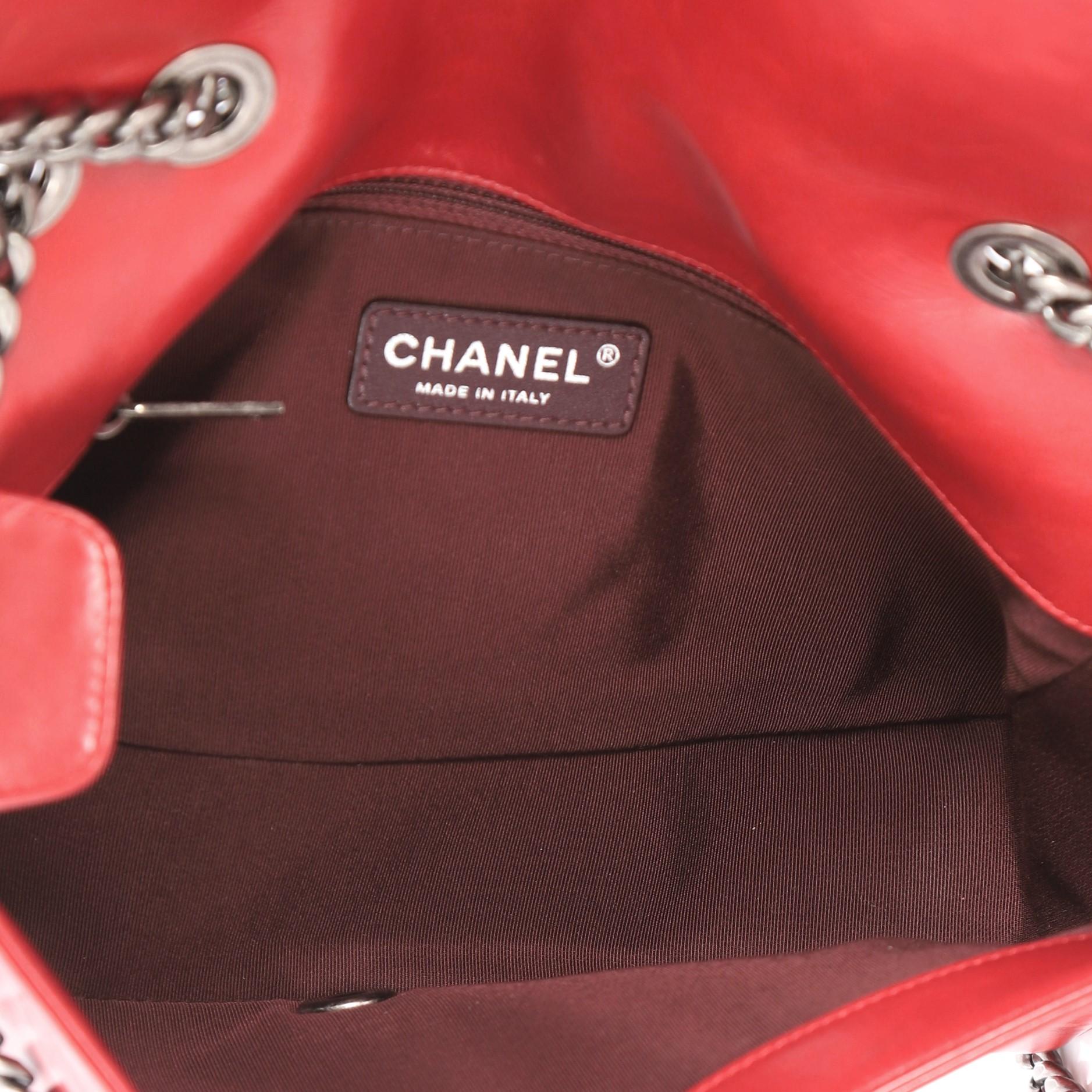 Chanel Coco Boy Flap Bag Quilted Aged Calfskin Medium 1