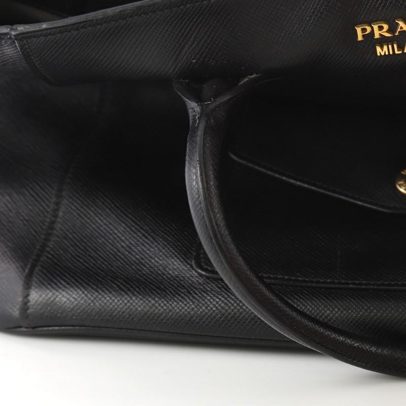 Prada Front Pocket Convertible Tote Saffiano Leather 3