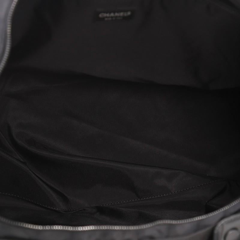 Chanel Travel Line Duffle Bag Nylon Large 1